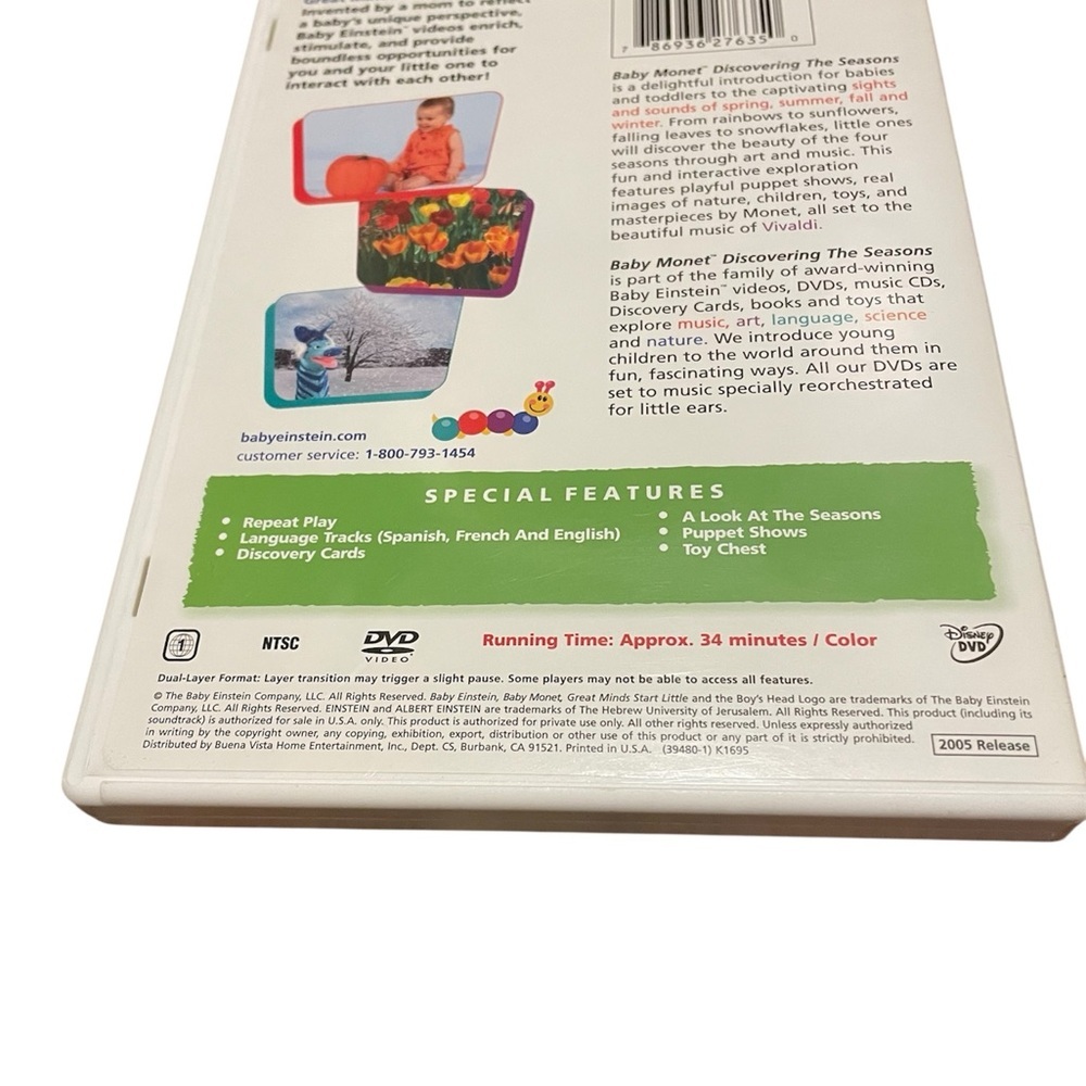 Baby Einstein - Monet And Numbers DVD Set - Picture 5 of 6